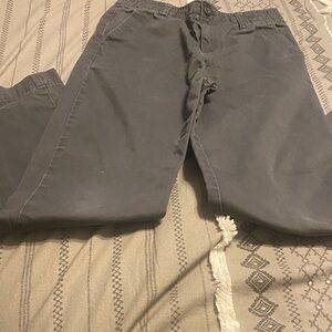 Lands' End Kids' Charcoal Casual Pants